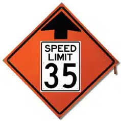 speed sign